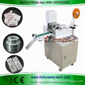 Automatic Ultrasound Label Roll To Sheet Cutting Machine